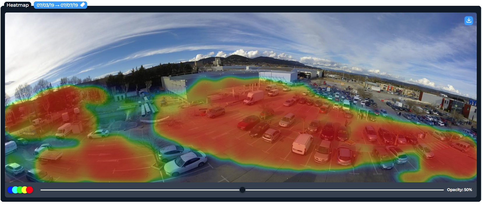 Image tikee ia Heatmap